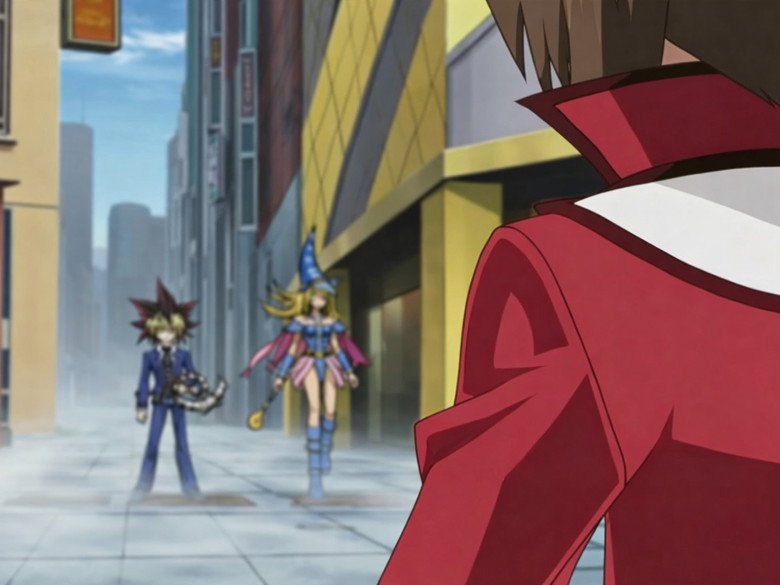 O verdadeiro duelo de formatura! Jaden vs. Duelista Lendário