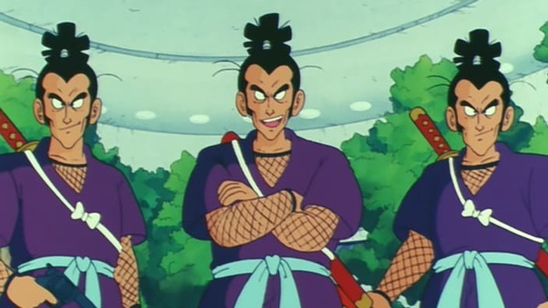 Cinco Ninjas Contra Goku